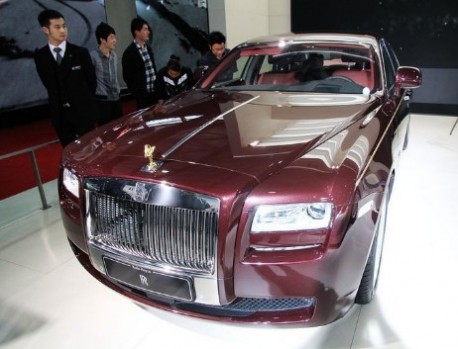 A one off Rolls Royce Ghost for the Shanghai Auto Show called the 'China . Very fast and stylish??? Realy??
