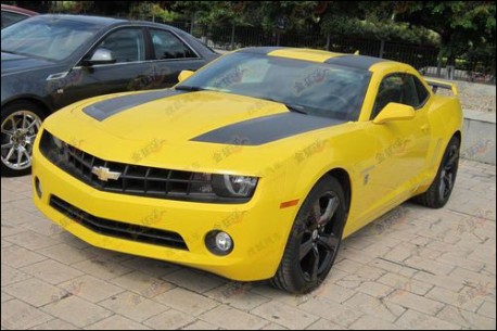 Chevrolet Camaro Transformers Edition arrives at the Guangzhou Auto Show