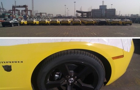 Camaro Transformers Edition on Chevrolet Camaro Transformers Edition Arrives In China  With A Lot
