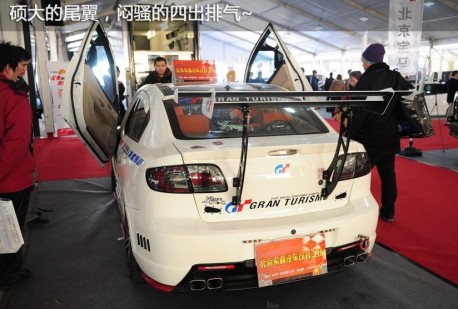 Extreme Tuning from China Mazda 3 with Lambodoors Published on March 4