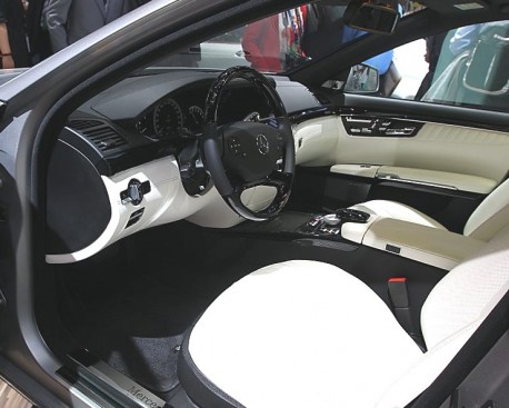 MercedesBenz S600L Grand Edition Special thingies interior is clad in 