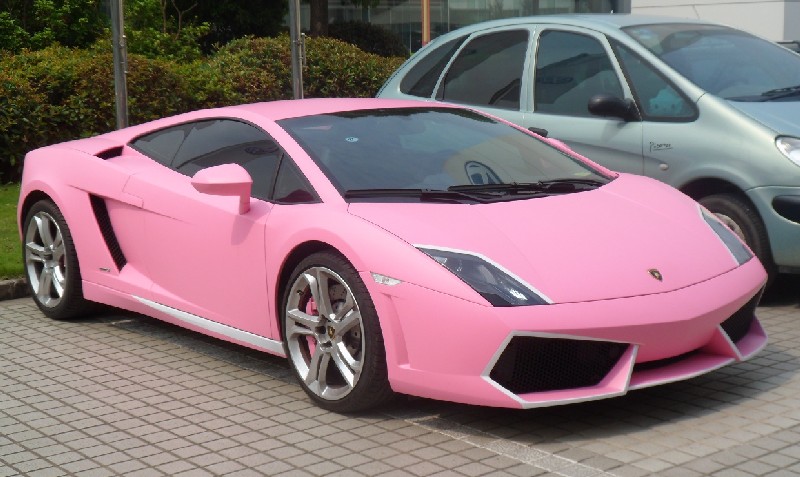 A very Pink Lamborghini Gallardo from China - CarNewsChina.com