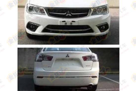 Spy Shots: Mitsubishi Lancer Fortis testing in China