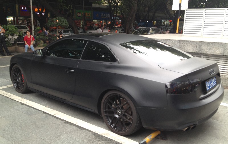 Black Audi A5