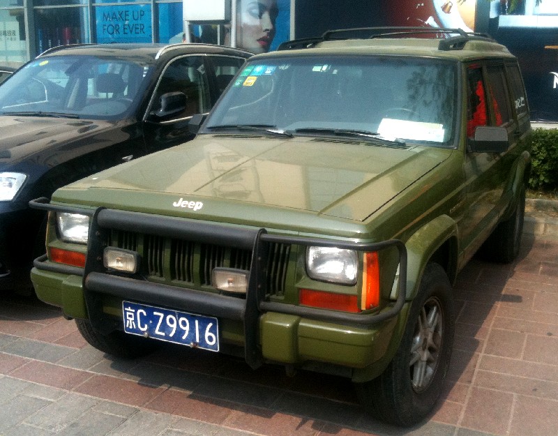 Spotted in China BeijingJeep Super Cherokee