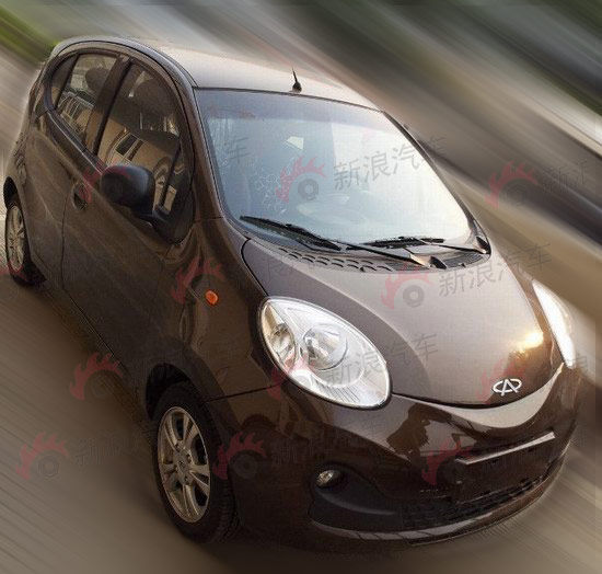 More pictures of the new Chery QQ in China