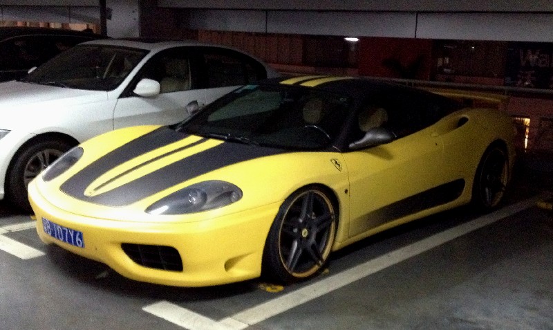Spotted In China Ferrari 360 Novitec Rosso Carnewschina Com