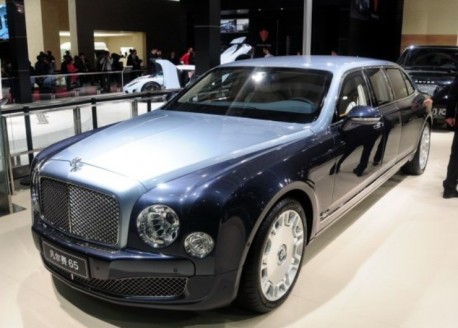 The Massive Carat 65 Bentley Mulsanne Armoured Limousine