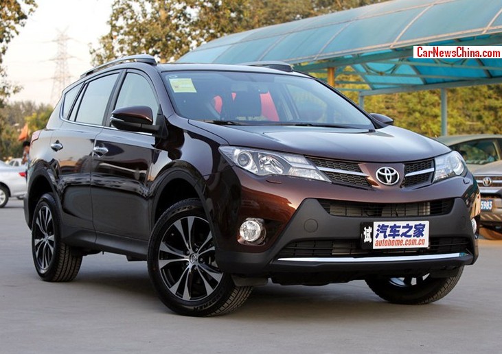 Rav4 Archives Carnewschina New Toyota Rav4 Hits The China Car Market