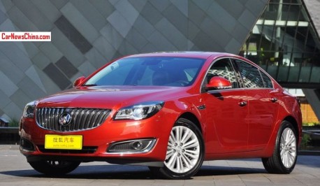 Facelifted Buick Regal Launched On The China Car Market