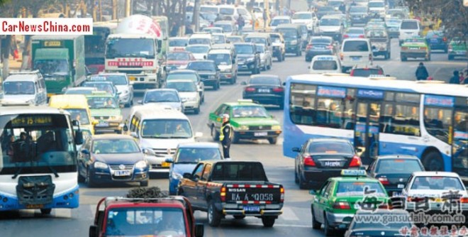 Air Pollution China Chinese city of Lanzhou bans 50% of all vehicles off the streets to battle air pollution
