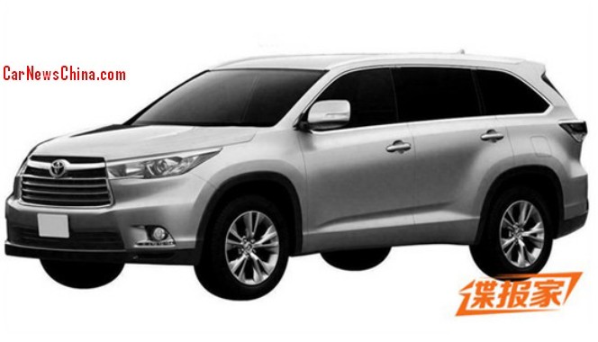 Patent Lied 2017 Toyota Highlander Will Be Made In China Patent Lied 2017 Toyota Highlander Will Be Made In China