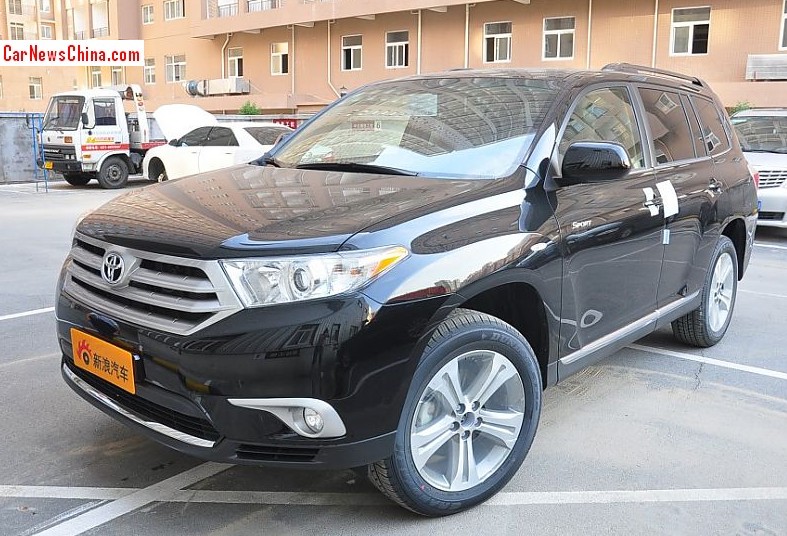 Patent Lied 2017 Toyota Highlander Will Be Made In China Toyota Highlander China 2