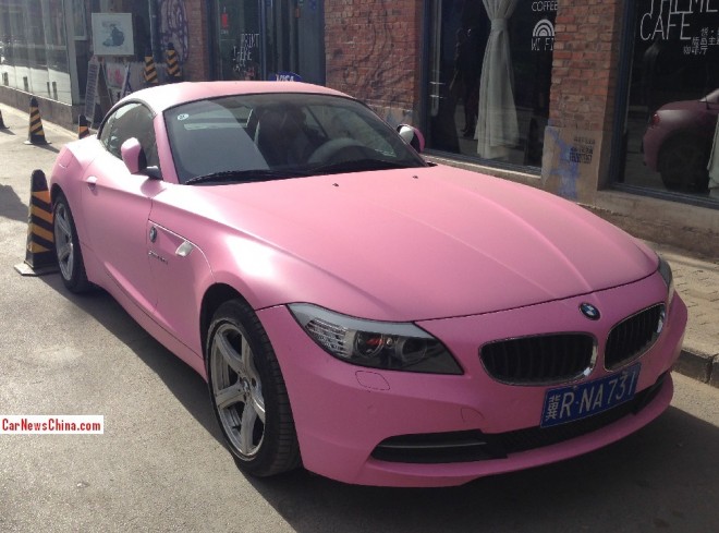 Cheapest Place To Buy Tires >> BMW Z4 is matte Pink in China - CarNewsChina.com Cheapest Place To Buy Tires >> BMW Z4 is matte Pink in China - CarNewsChina.com