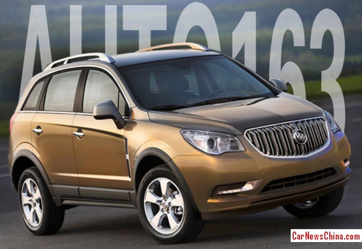 Buick Envision Will Be Made In China From 2017 Carnewschina Buick Anthem Will Be Made In China From 2017