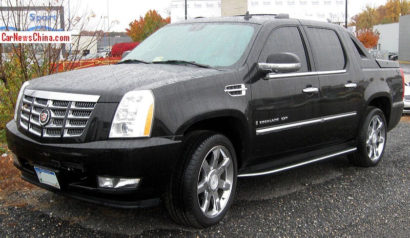 China Clones The Cadillac Escalade Ext Pickup Truck Carnewschina China Cadillac Clone 1a