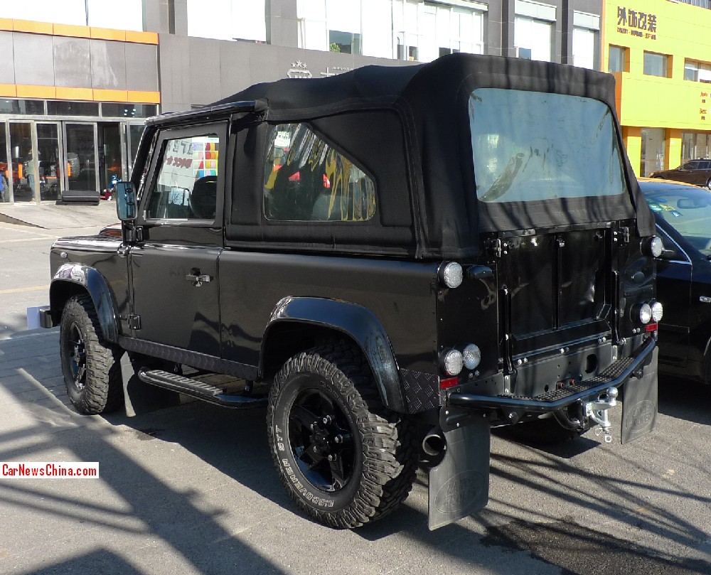 Spotted in China Land Rover Defender SVX 60th Anniversary Special Edition