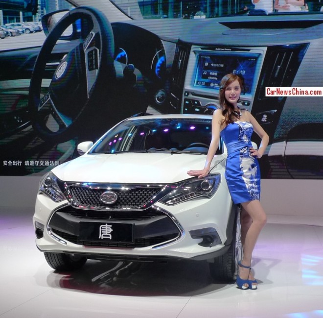 BYD Tang hybrid SUV debuts on the Beijing Auto Show