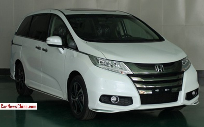 Spy Shots New Honda Odyssey Is Ready For The China Car Market Spy Shots New Honda Odyssey Is Ready For The China Car Market