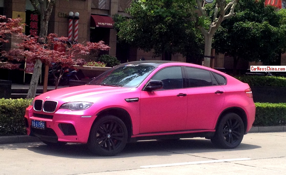 bmw pink concept car