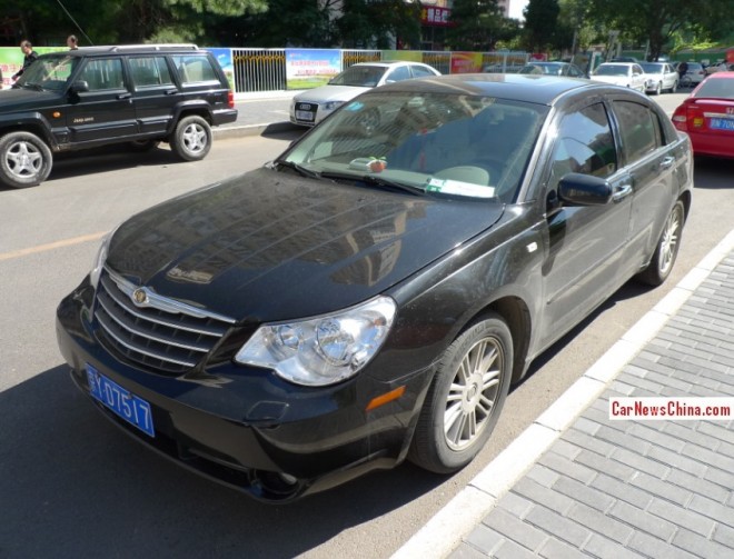 Spotted in China: the China-made Chrysler Sebring sedan