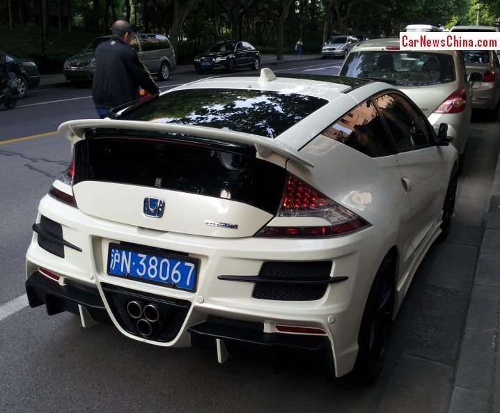 Honda Cr Z Has A Body Kit In China Carnewschina Honda Cr Z Has A Body Kit In China