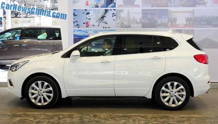 Spy Shots Buick Envision Suv Is From All Sides In China Buick Envision China 28 2