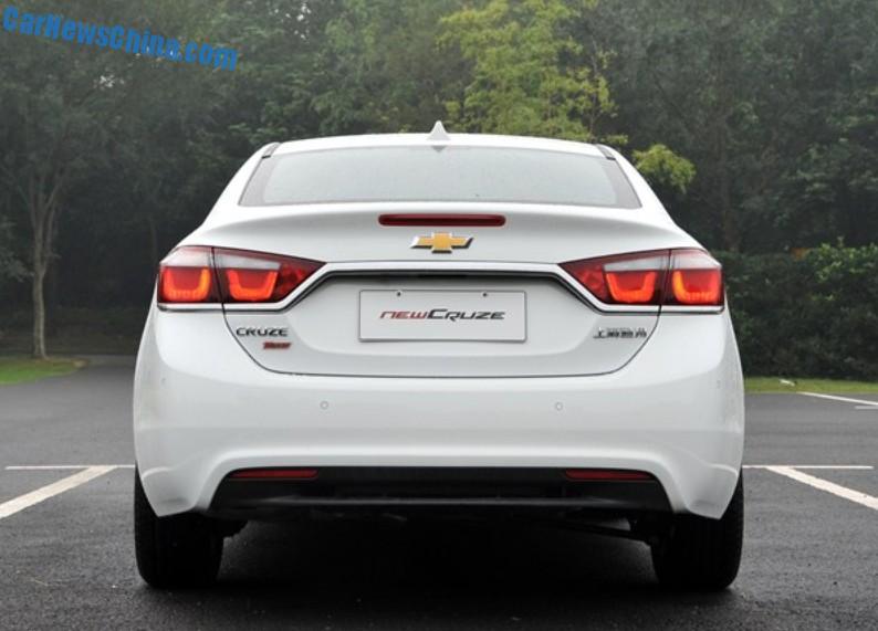 Chinese Chevrolet Cruze hits the Chinese car market