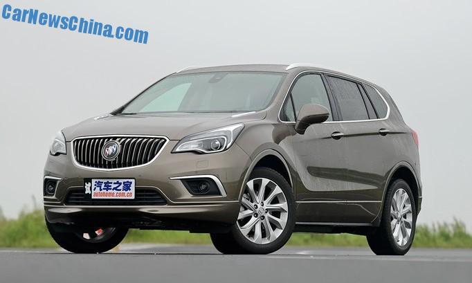 Buick Envision Suv Will Hit The China Car Market In October Buick Envision Suv Will Hit The China Car Market In October