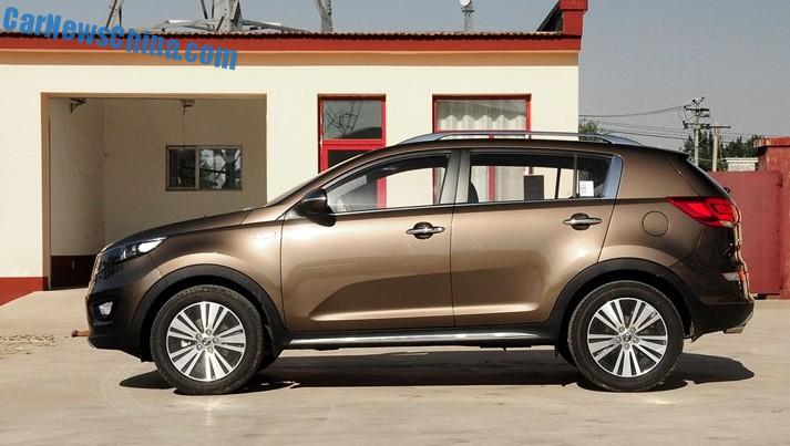 15 Kia Sportage Suv Hits The Chinese Auto Market Carnewschina Com