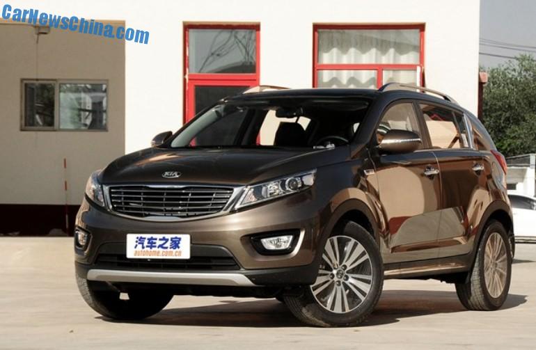 15 Kia Sportage Suv Hits The Chinese Auto Market Carnewschina Com