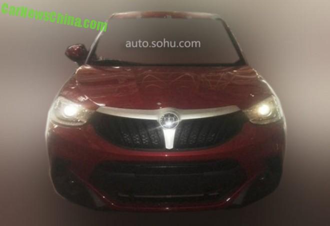 Spy Shots: Brilliance V3 SUV is Naked in Red in China 