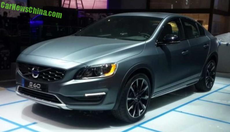 Sneak Preview The New Volvo S60 Cross Country Sedan Live At Sneak Preview The New Volvo S60 Cross Country Sedan Live At Detroit Auto Show