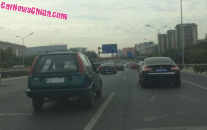 Spotted in China the Zhonghua Car