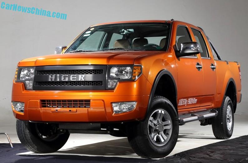 Higer Longwei Pickup Truck Launched On The Chinese Car Market Higer Longwei Pickup Truck Launched On The Chinese Car Market