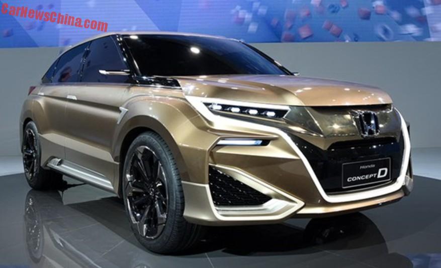 Honda Concept D Hits The Shanghai Auto Show Carnewschina Honda Concept D Hits The Shanghai Auto Show