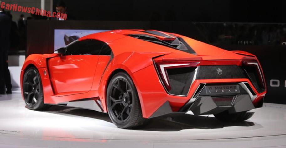 W Motors Lykan Hypersport Launched On The Shanghai Auto Show