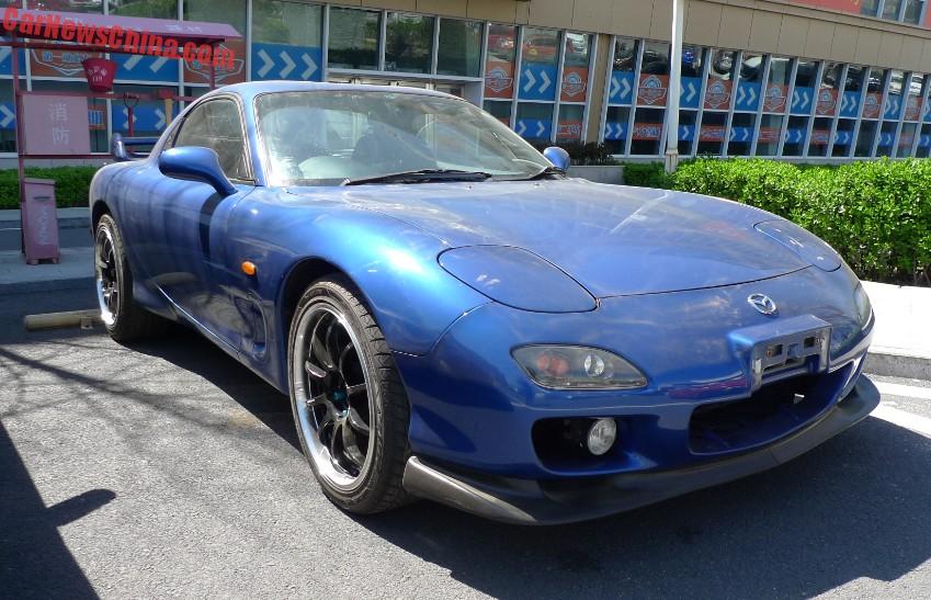 Mazda Rx7 2015 >> Spotted In China Third Generation Mazda Rx 7 Carnewschina Com Mazda Rx7 2015 >> Spotted In China Third Generation Mazda Rx 7 Carnewschina Com