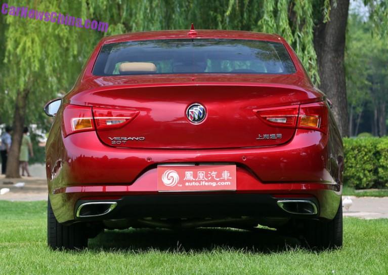 This Is The New 2016 Buick Verano For China Carnewschina Com