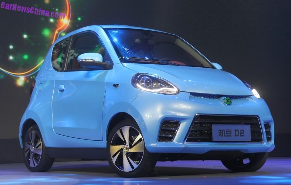 Zhi Dou D2 EV hits the Chinese auto market