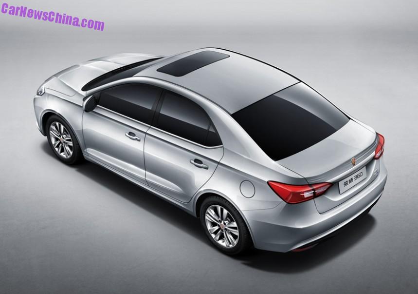 Officially Official this is the new Roewe 360 sedan for China