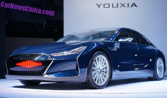 The Youxia X is a new Electric Super Sedan from China