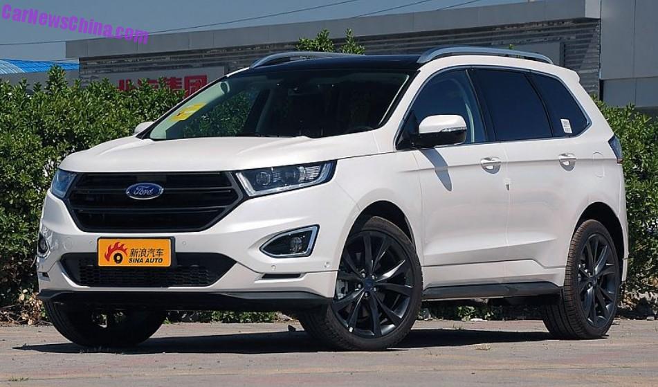 China Made Ford Edge Launched On The Chinese Car Market