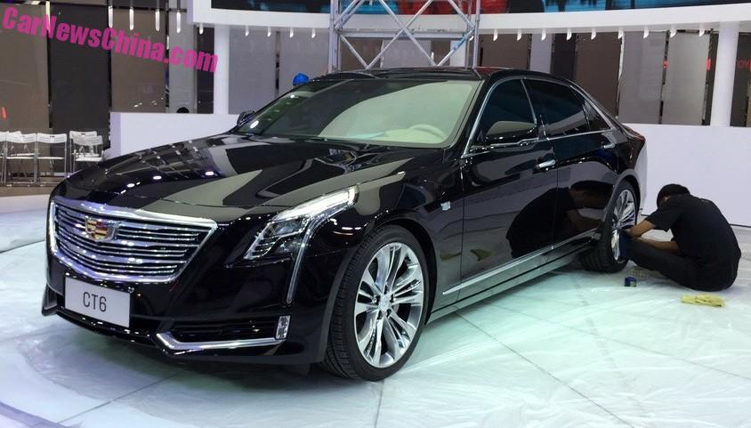 China Made Cadillac Ct6 Arrives At The 2017 Chengdu Auto Show China Made Cadillac Ct6 Arrives At The 2017 Chengdu Auto Show