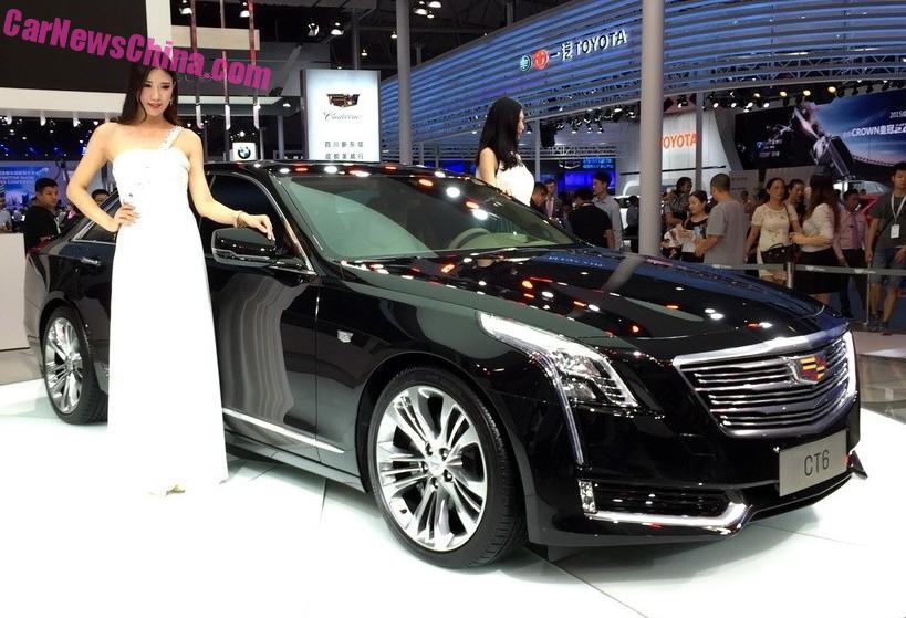 China Made Cadillac Ct6 Debuts On The 2017 Chengdu Auto Show China Made Cadillac Ct6 Debuts On The 2017 Chengdu Auto Show