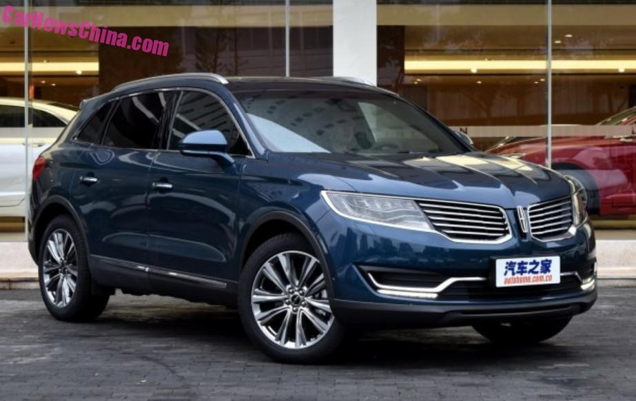 Lincoln Mkx Launched On The Chinese Car Market Carnewschina Lincoln Mkx Launched On The Chinese Car Market