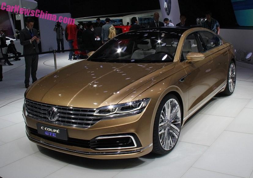 Volkswagen C Coupe Gte Will Launch In China 2017 Carnewschina Volkswagen C Coupe Gte Will Launch In China 2017