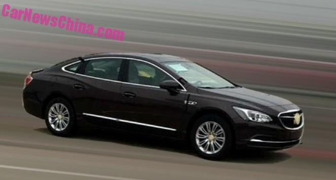 Spy Shots 2016 Buick Lacrosse Is In China Carnewschina Spy Shots 2016 Buick Lacrosse Is In China