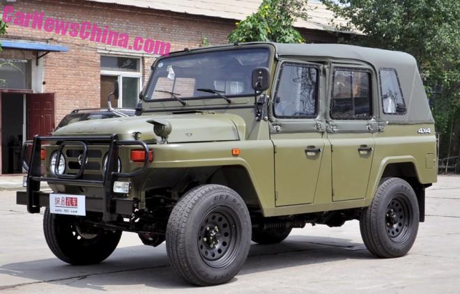 China Car History: the Beijing-Jeep 2002 utility vehicle ...