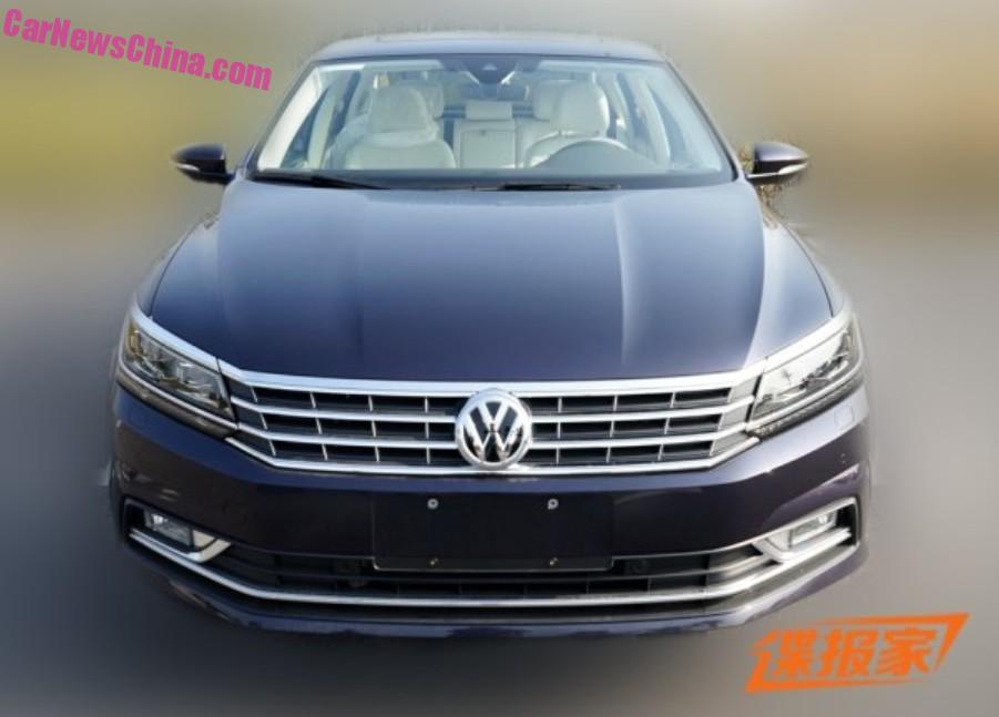 Spy Shots Volkswagen Brings The Flagship To China Carnewschina Volkswagen Flagship China 2